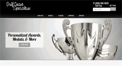 Desktop Screenshot of gulfcoastspecialties.com